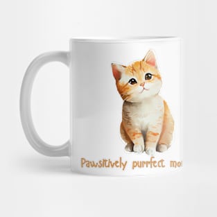 Cat Lover - Pawsitively purrfect moments Mug